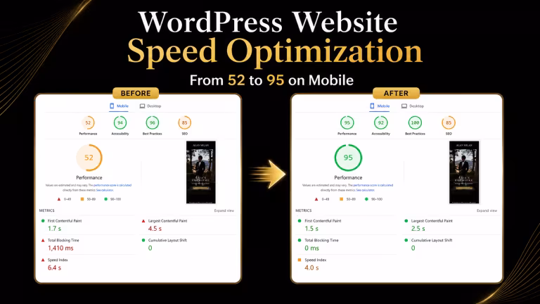WordPress Website Speed Optimization